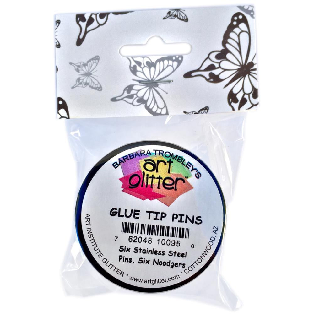Art Glitter Glue Tip Pins & Noodgers Set